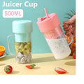 500ml Portable USB Rechargeable Juicer Bottle