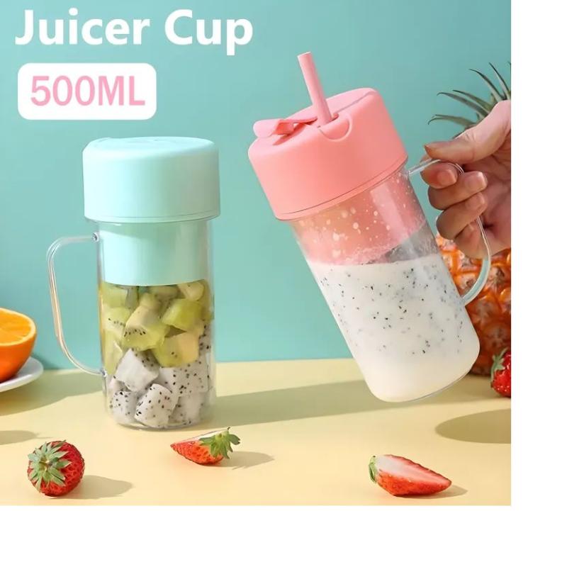 500ml Portable USB Rechargeable Juicer Bottle