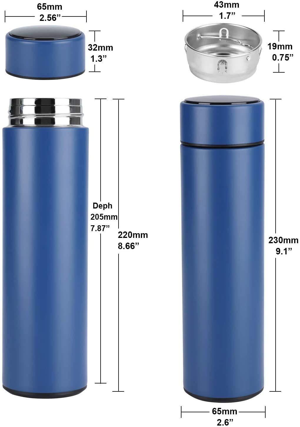 Smart Digital Temperature Water Bottle