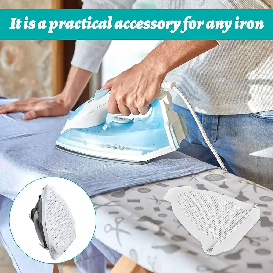Non-Stick Iron Shoe for Safe Fabric Ironing